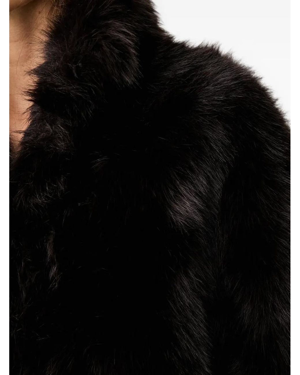 Silvian Heach Black Veste Oversize Texturée