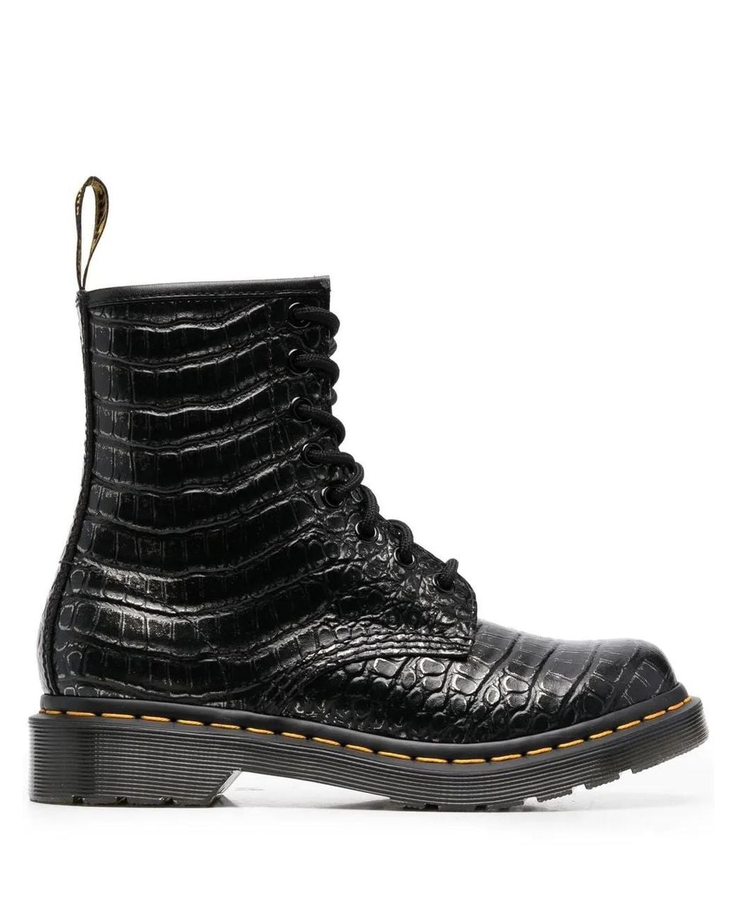 Dr. Martens Black Ankle-Length Boots