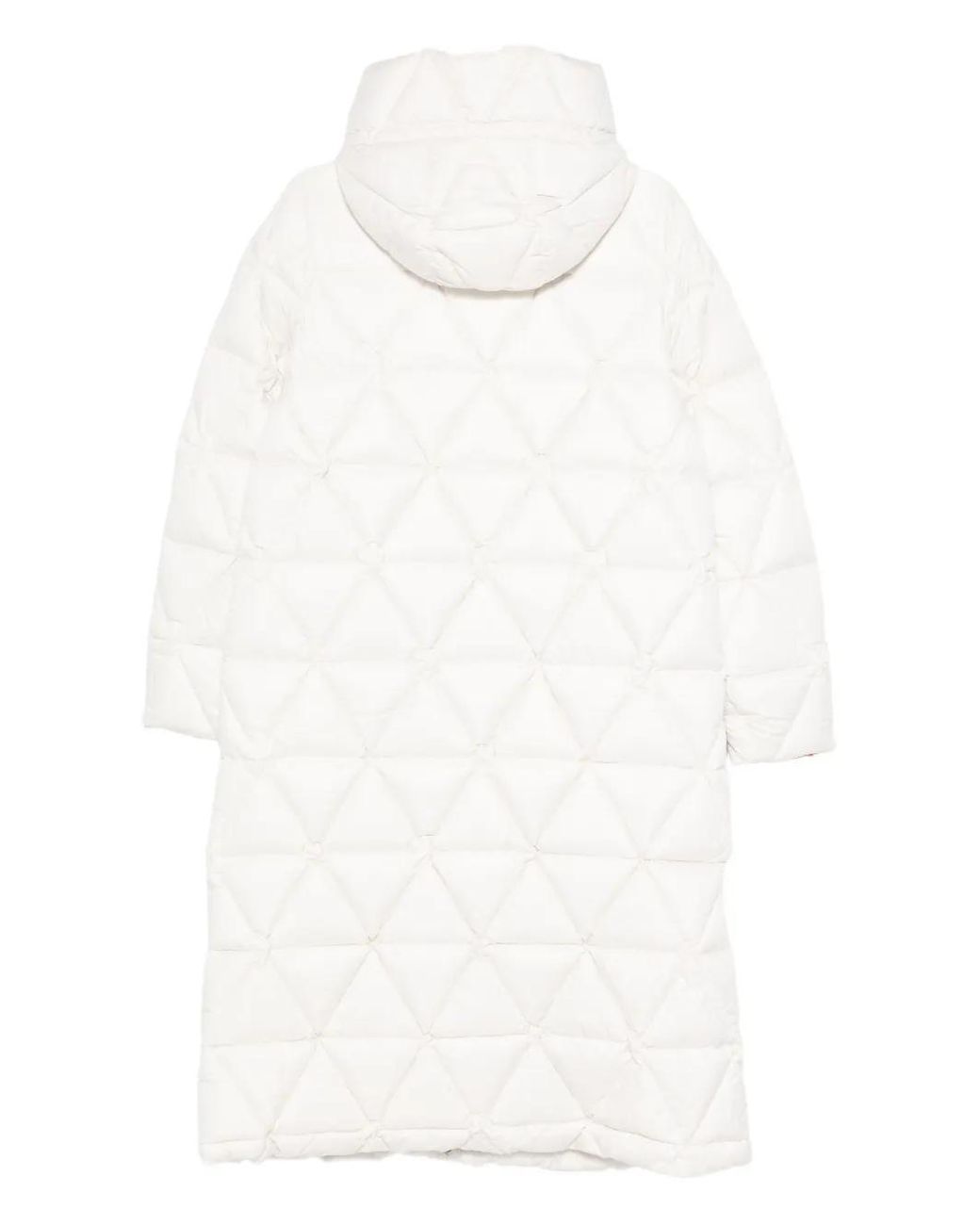 K-Way White Ruenne Coat