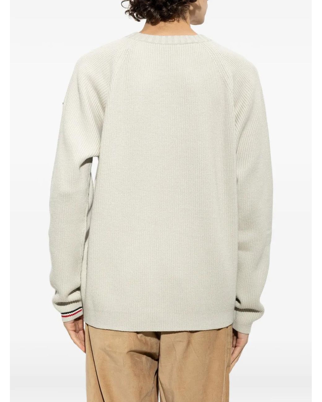 Jersey De Canalé Moncler de hombre de color White
