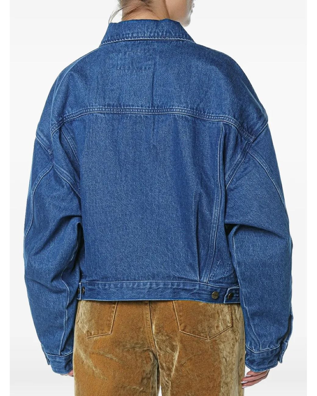Ksubi Blue Relax Trucker Denim Jacket