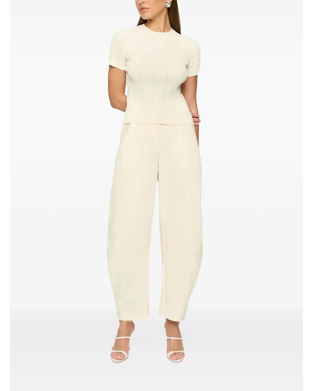 Pantalon Apollo Clea en coloris Natural