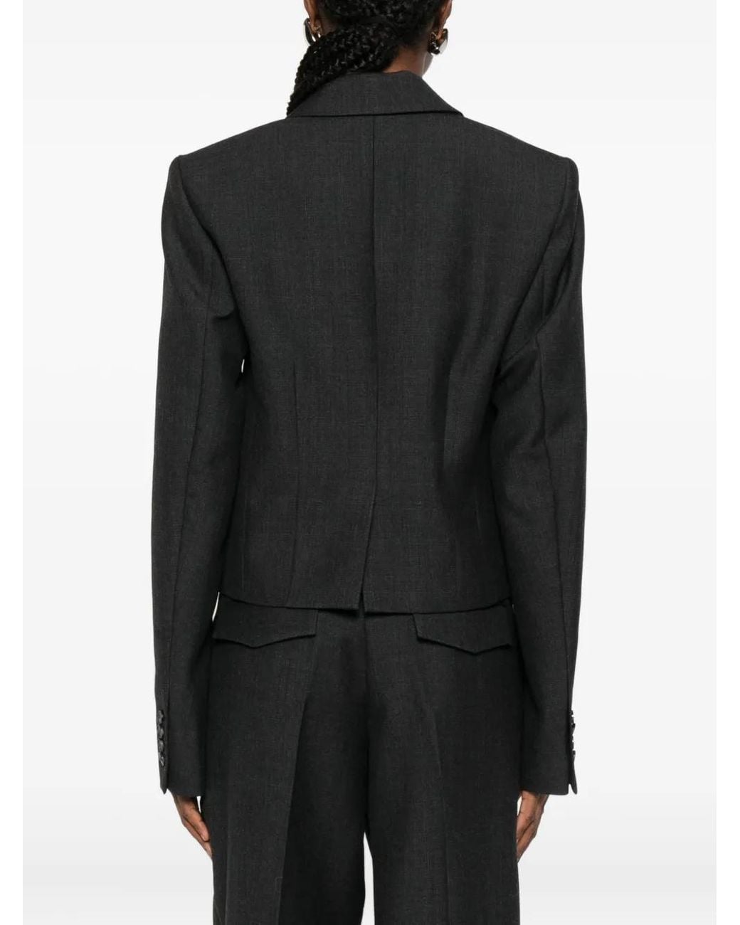 Herskind Black Buttoned Blazer