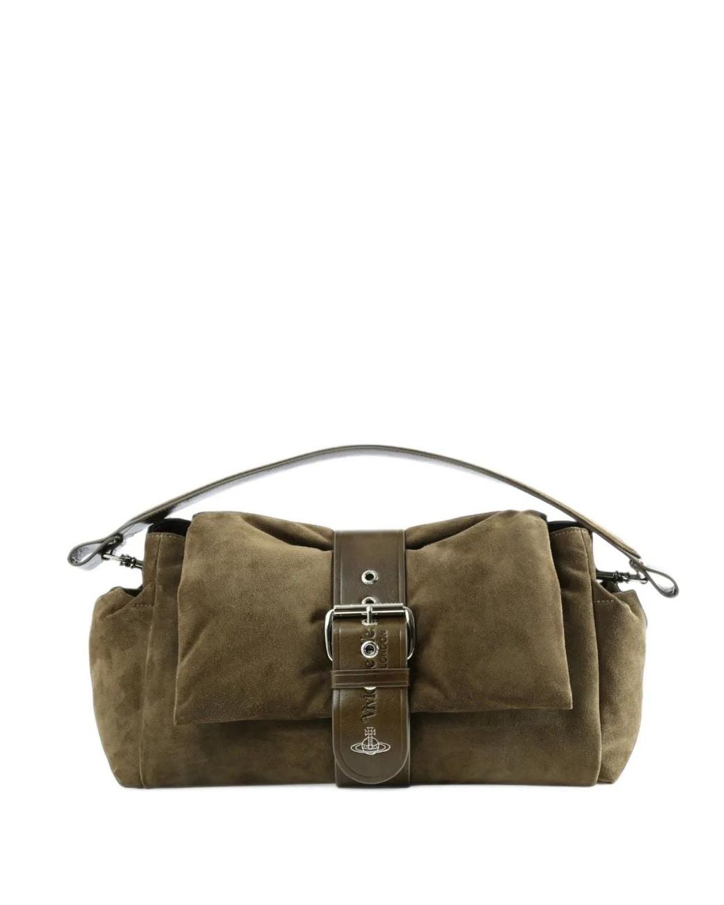 Vivienne Westwood Brown Hazel Xl Treasure Handbag