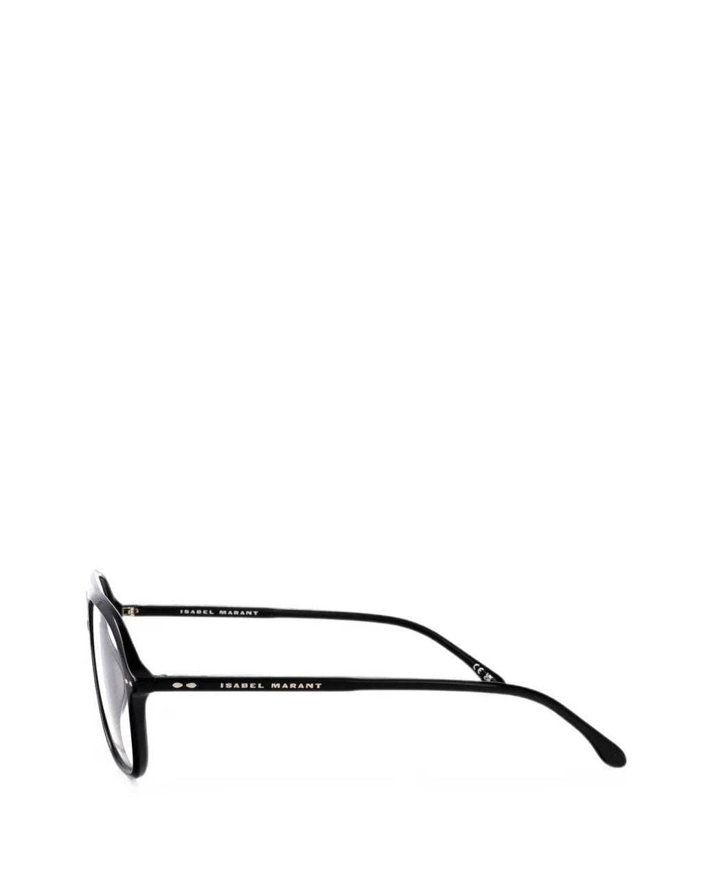 Isabel Marant Black Lunettes De Vue À Monture Pilote