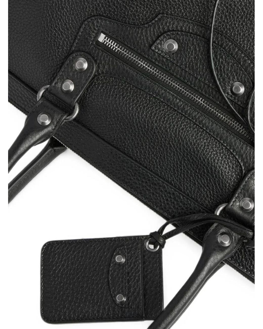 Balenciaga Black Le City Business Duffle Bag Large for men
