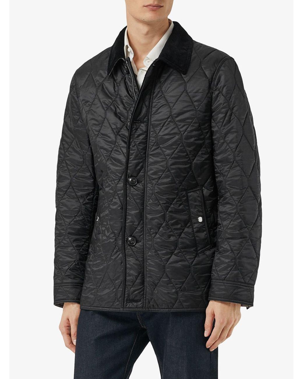 Chaqueta pana cheap burberry