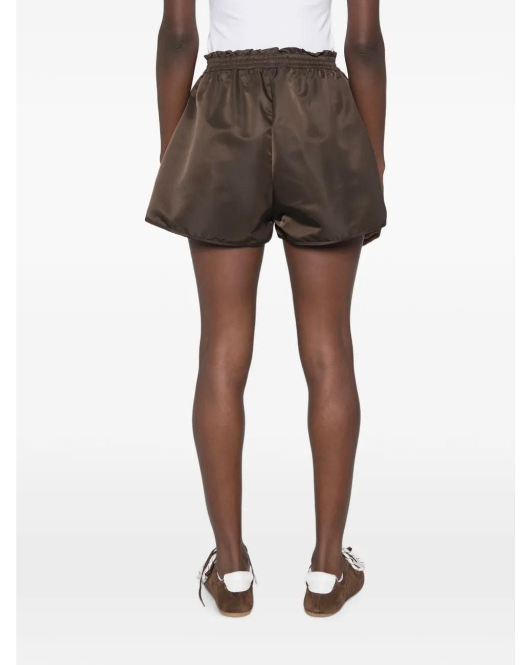 CECILIE BAHNSEN Brown Short Colette