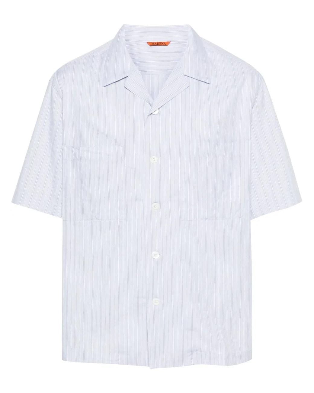 Camisa A Rayas Barena de hombre de color White