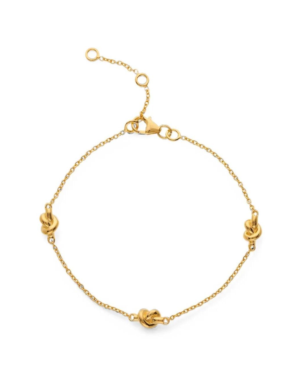 Auree Jewellery Metallic St Ives Knot Bracelet
