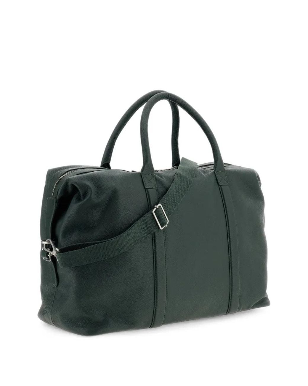 Les Deux Green Zip-Fastening Tote Bag for men