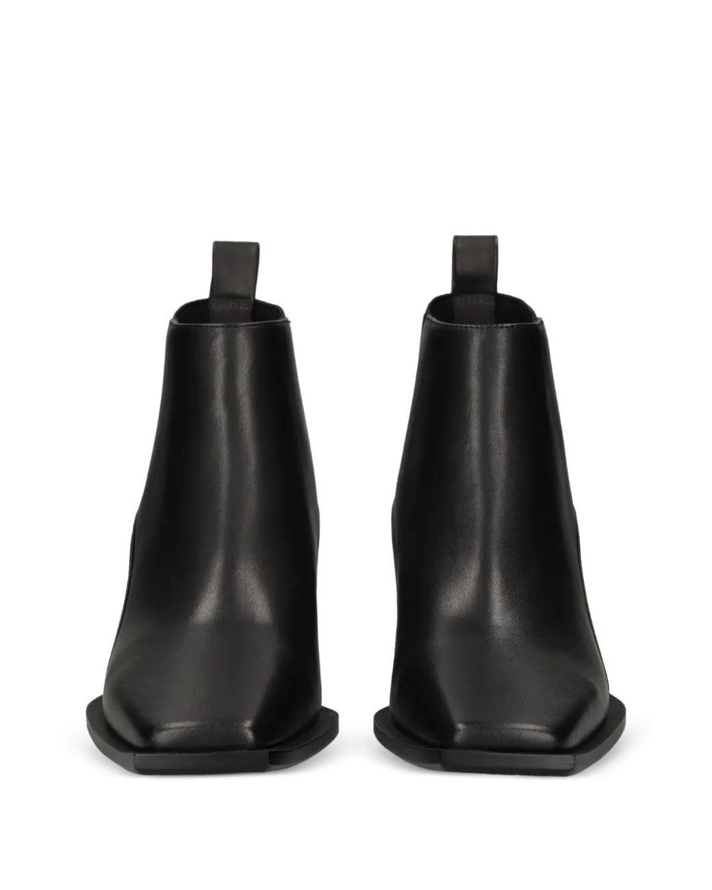 United Nude Black Ricky Mid Ankle Boots
