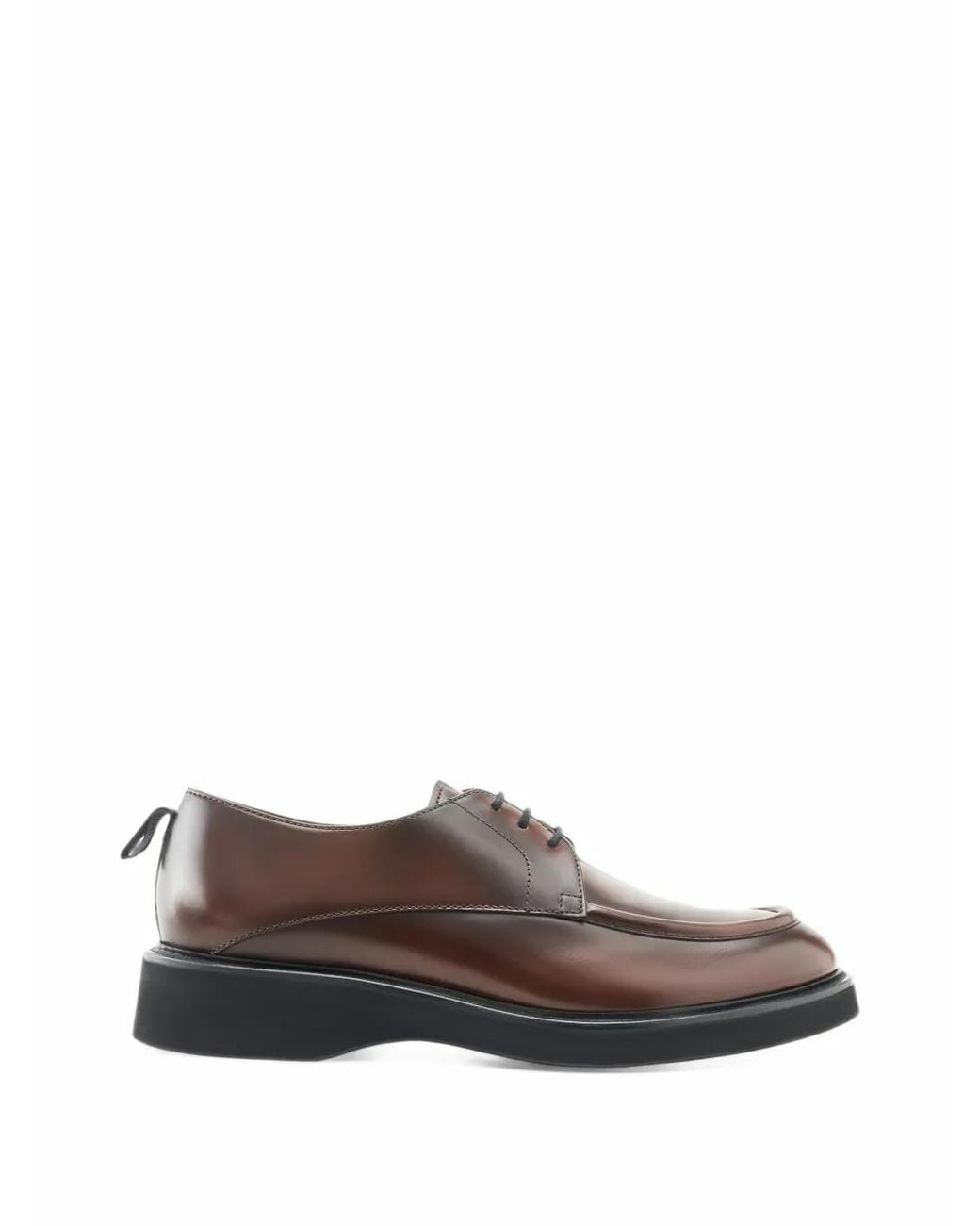 Lottusse Brown Luca Lace-Up Derby Shoes for men