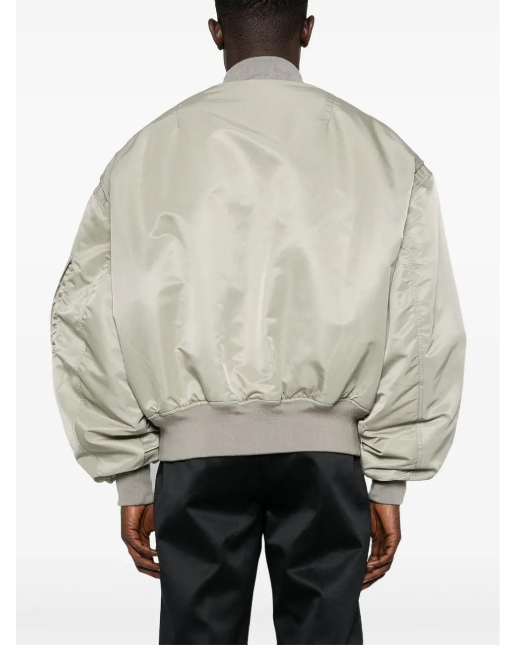 Bomber Broad- Uomo di Entire studios in Natural