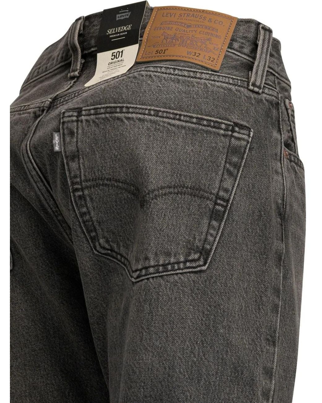 Vaqueros 501 Original Levi's de hombre de color Gray