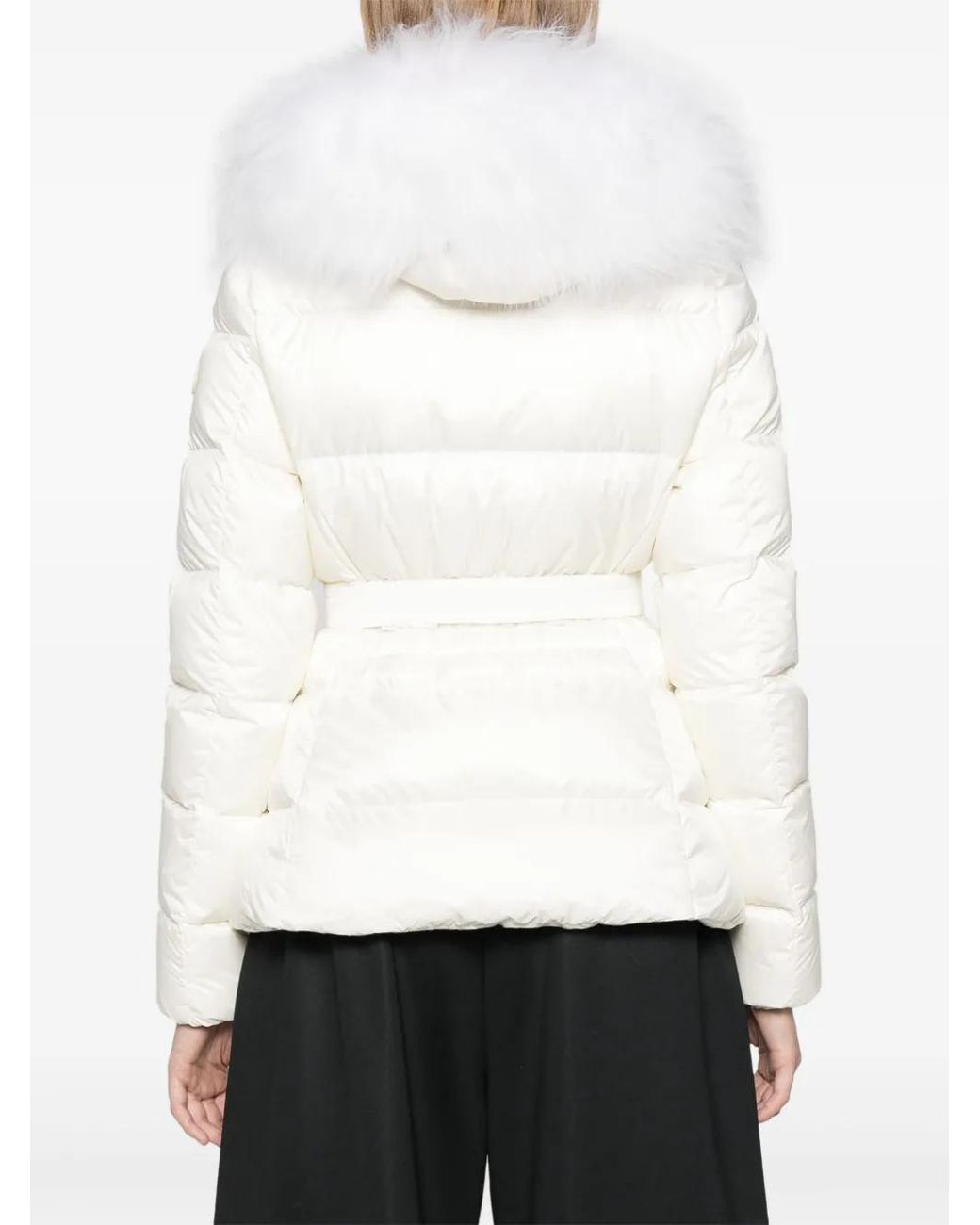 Moncler White Boed Hooded Jacket