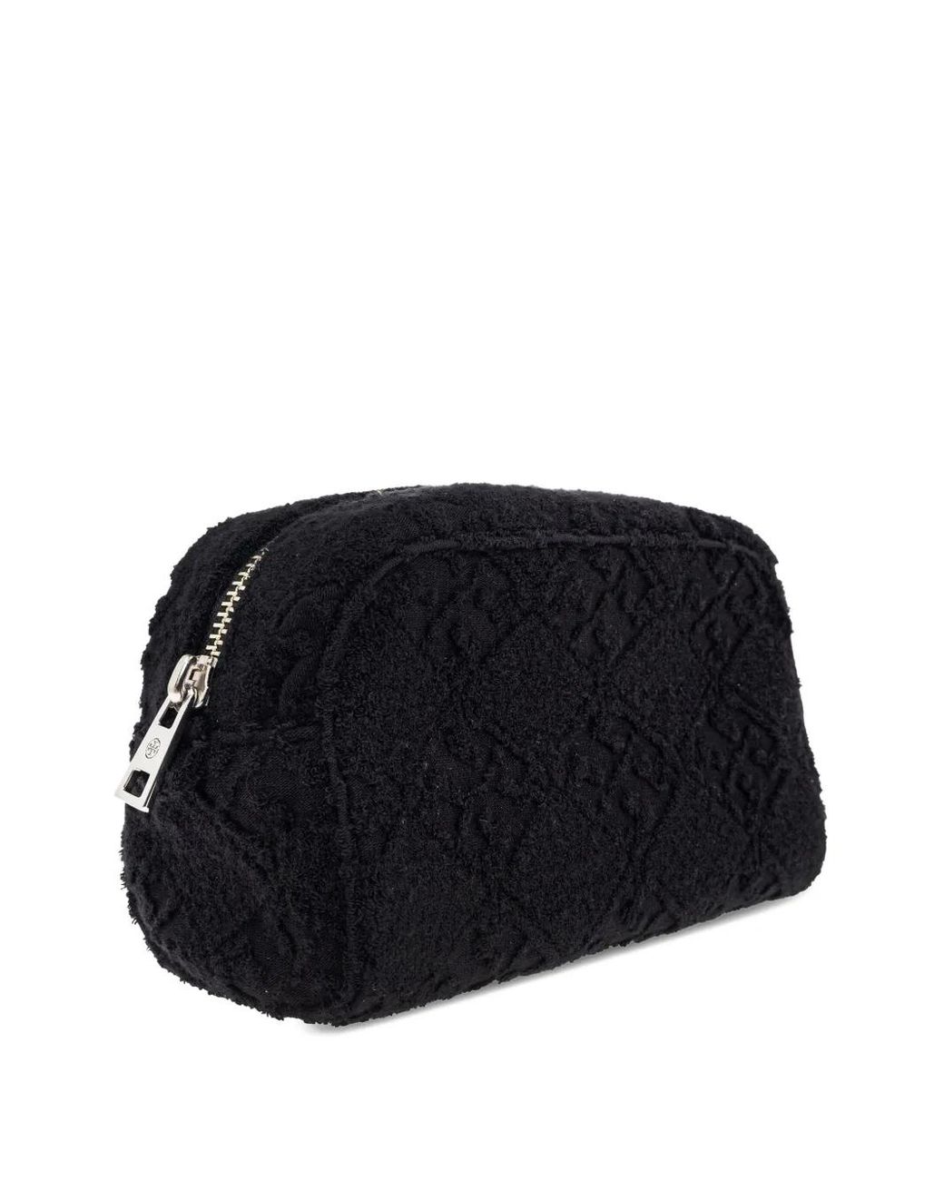 Tory Burch Black Ella Cotton Pouch