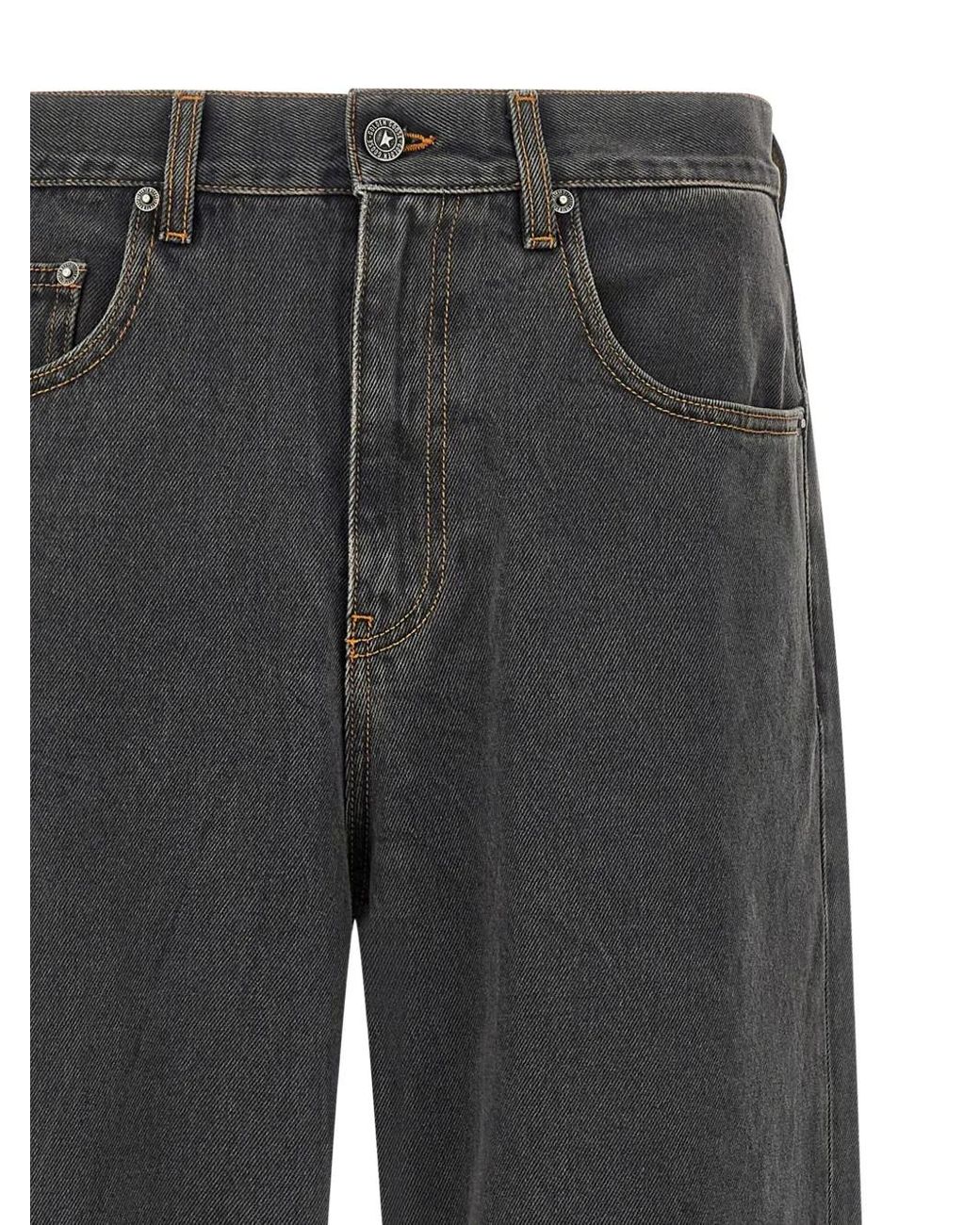 Golden Goose Deluxe Brand Gray Journey M's Morgan Wide Pant for men