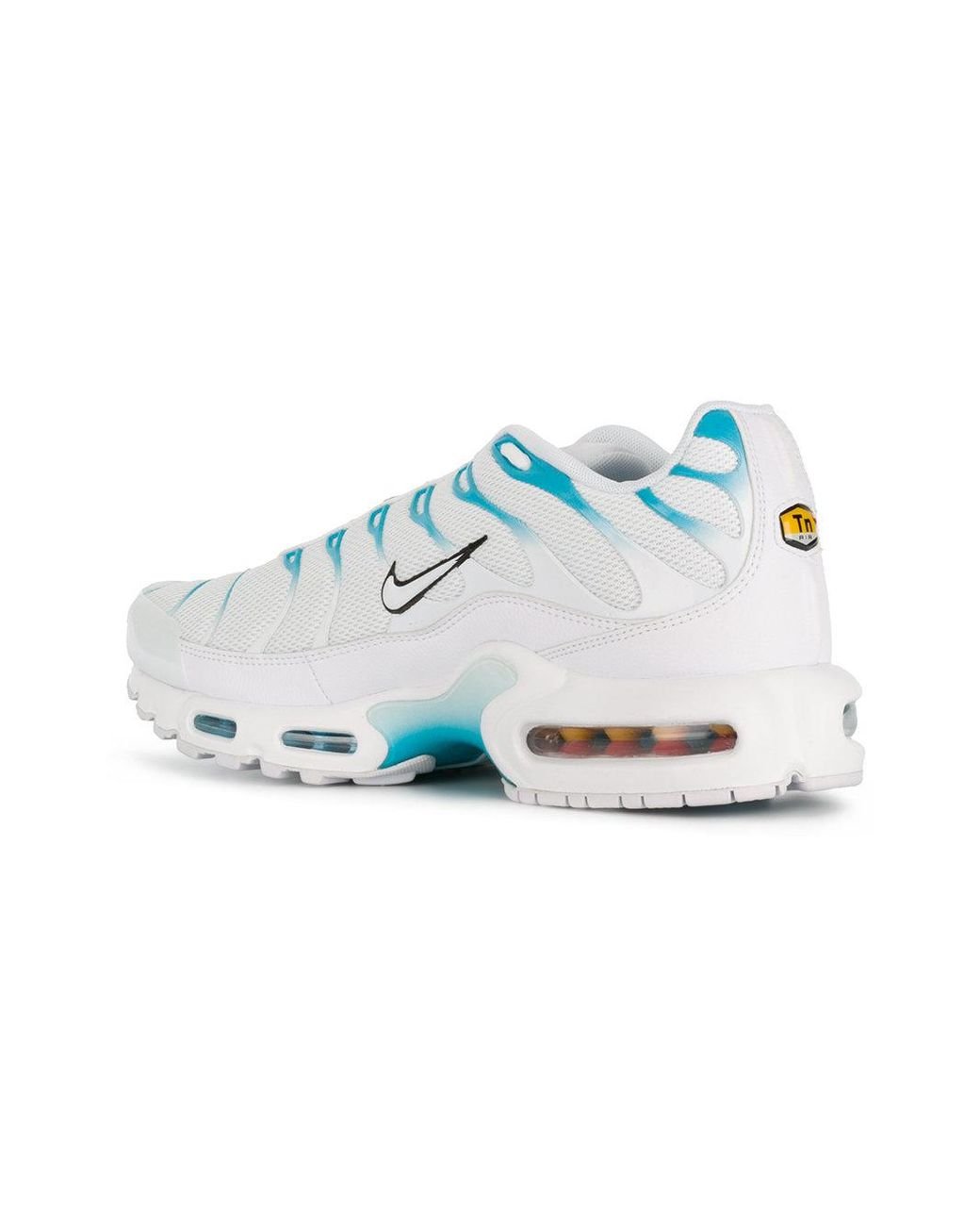 Nike Air Max Plus Tn 'blue Fury' Sneakers in White for Men | Lyst UK