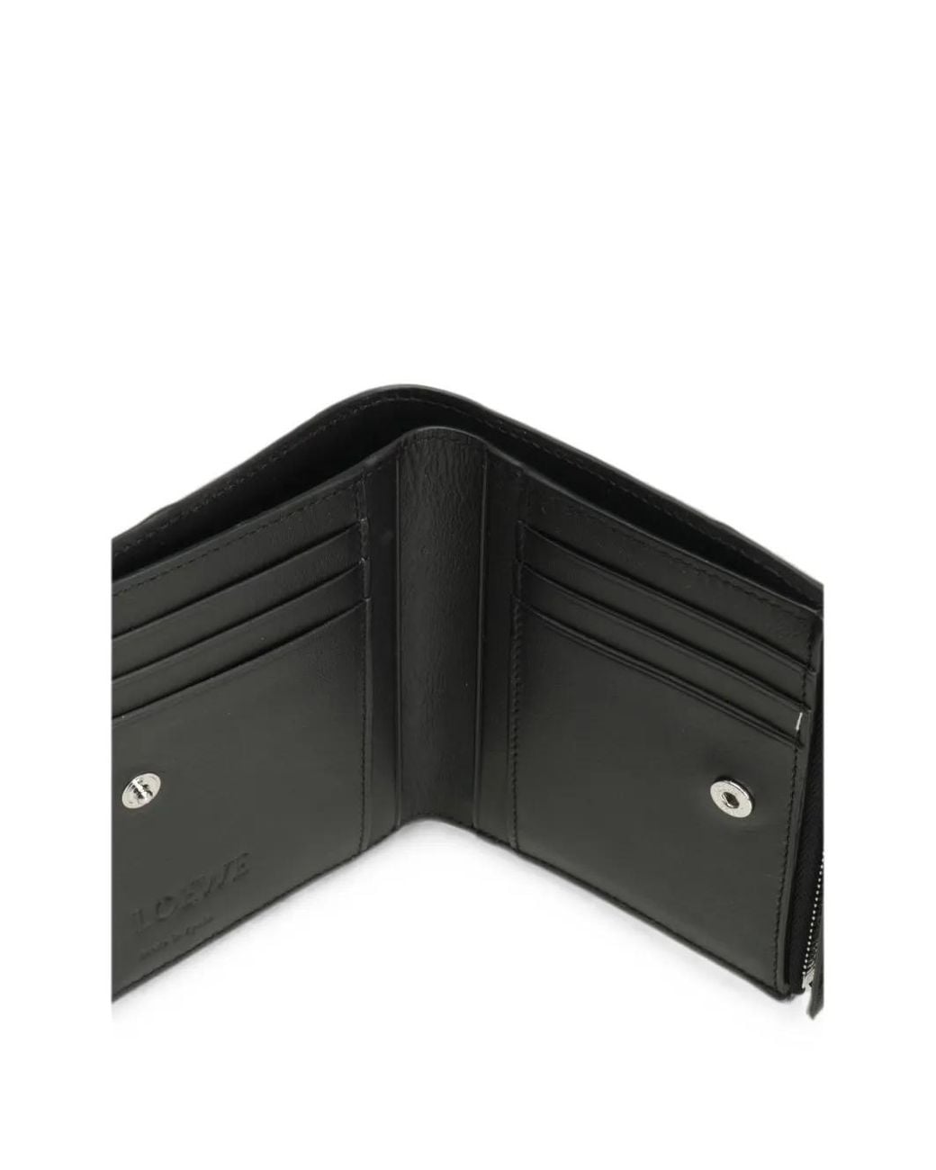 Portafoglio Slim di Loewe in Black da Uomo