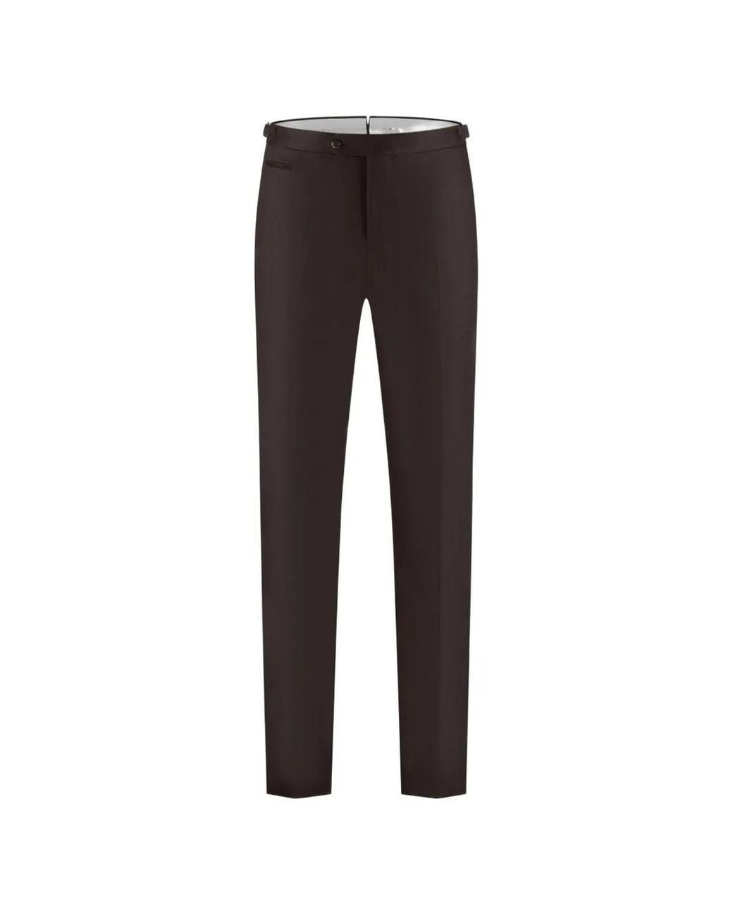 PT Torino Black Straight-Leg Tailored Trousers for men