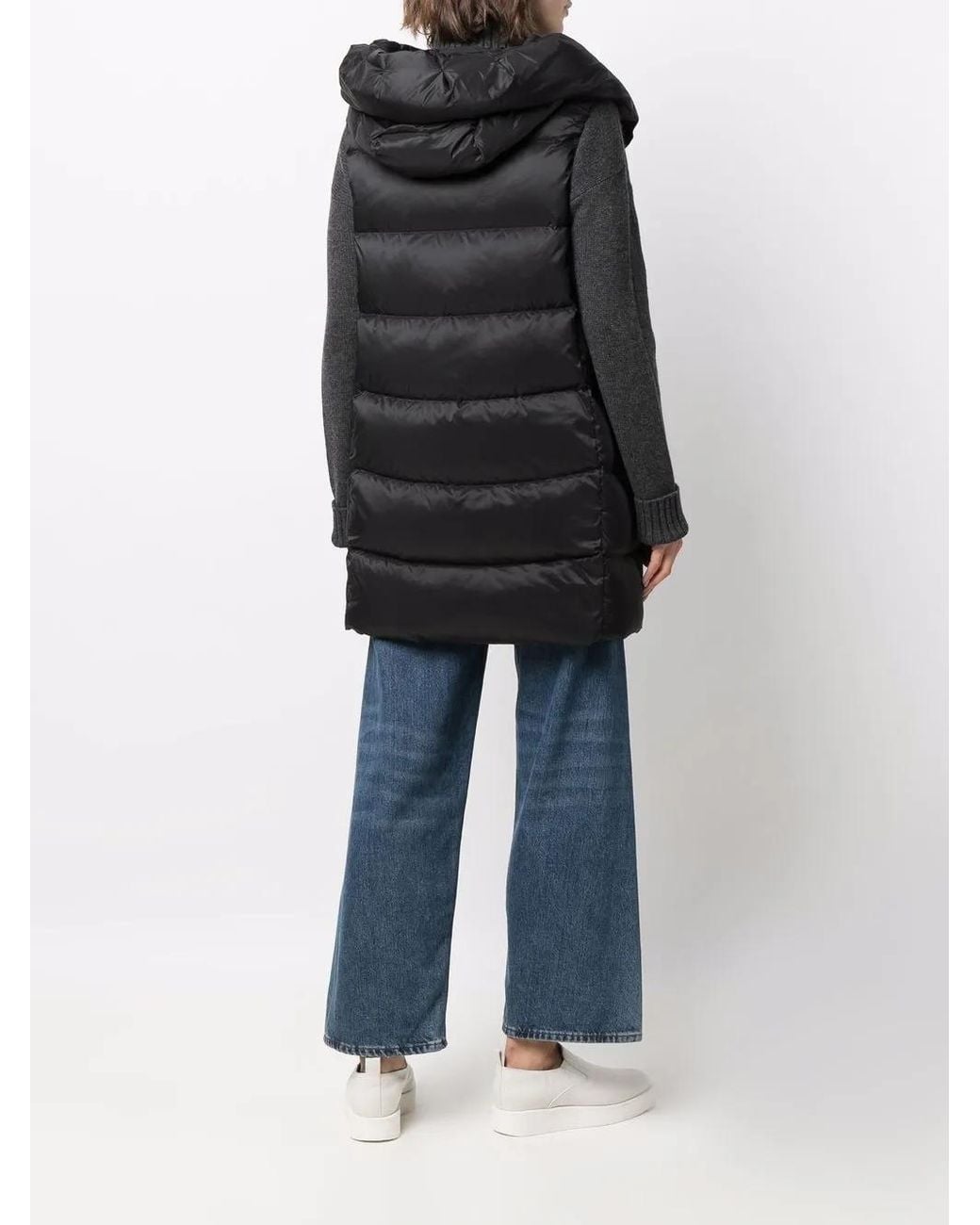 Peuterey Black E Daunen-Gilet-Jacke
