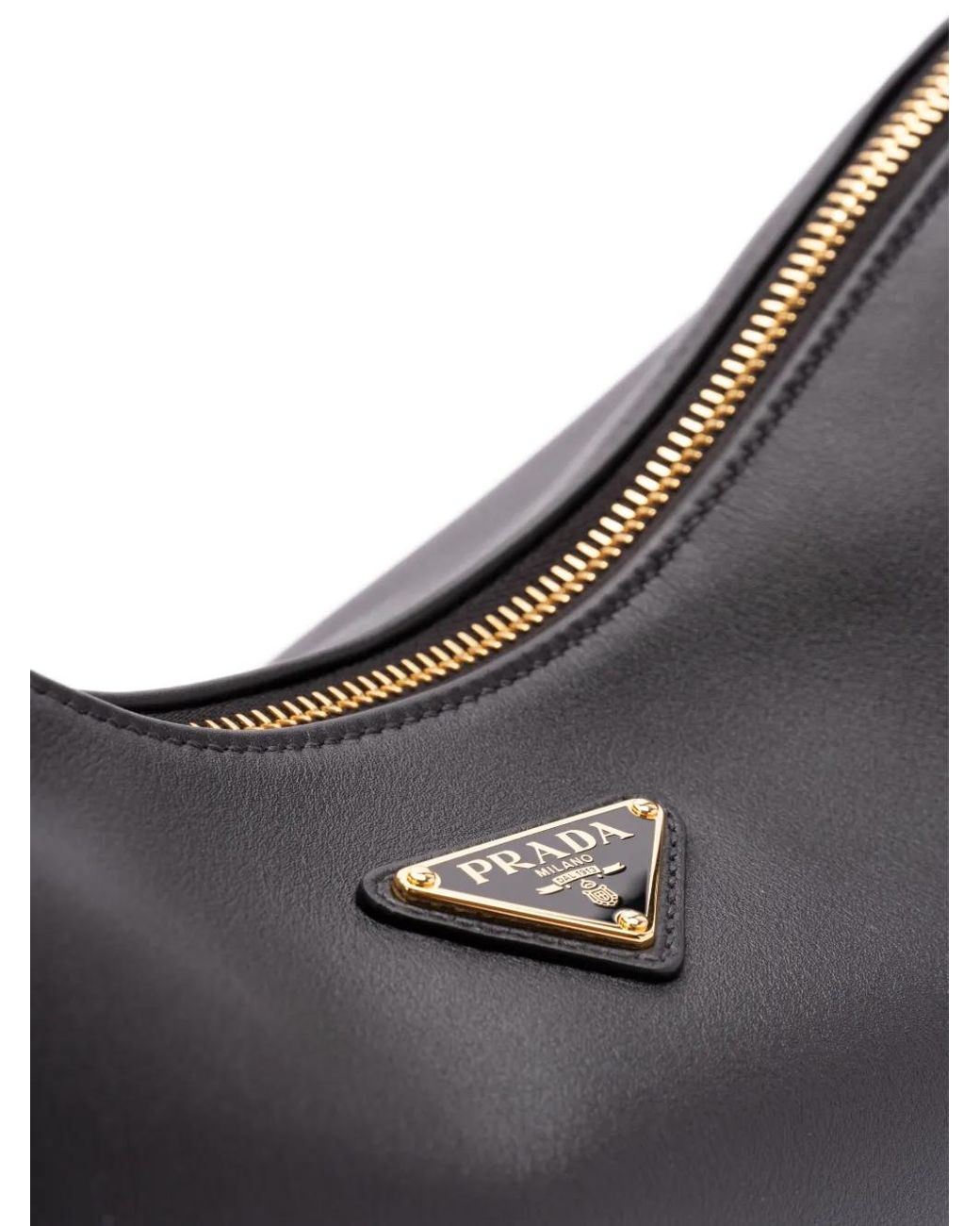 Prada Black Large Aimãe Shoulder Bag