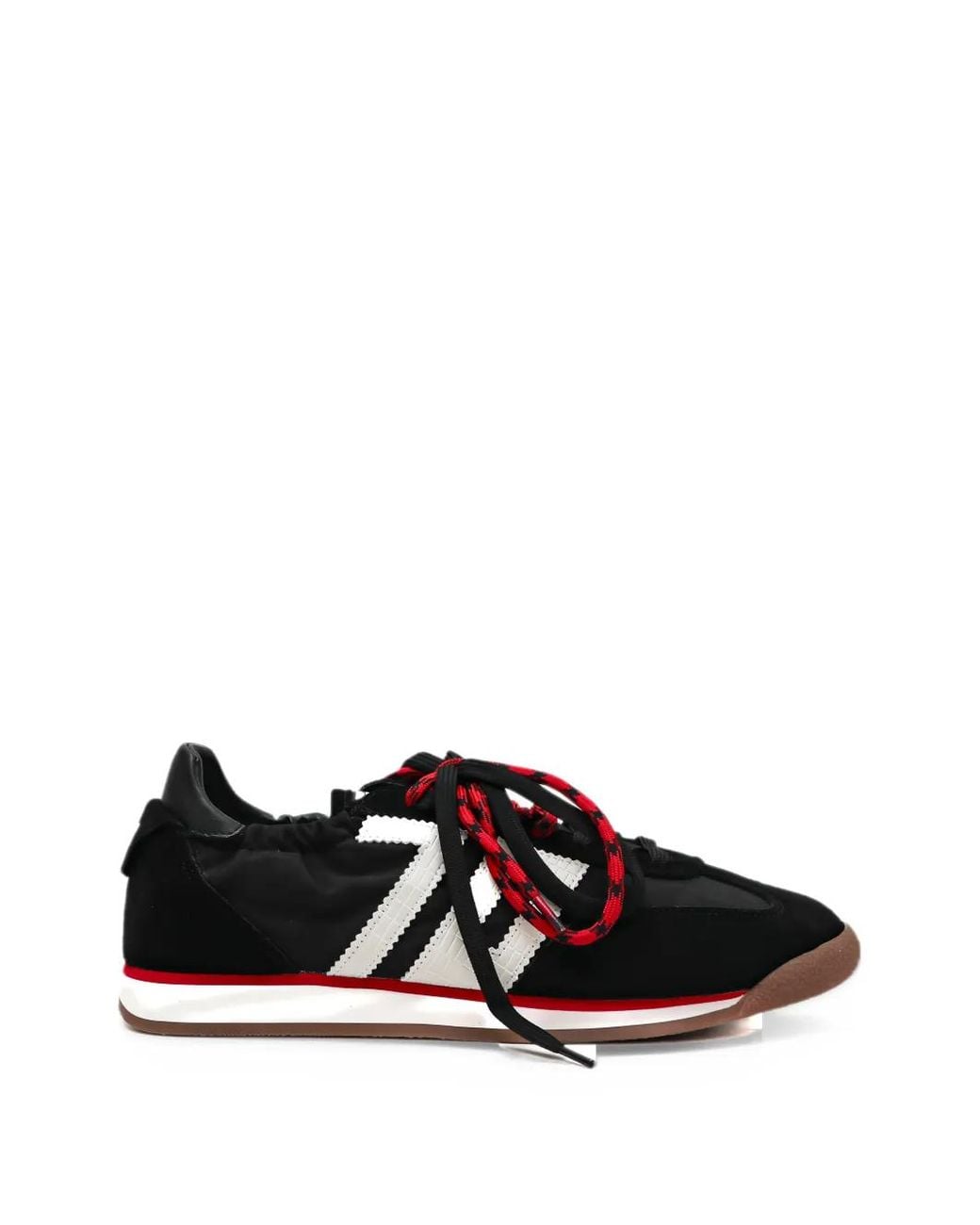 Back 70 Black Rocket Suede-Panel Sneakers