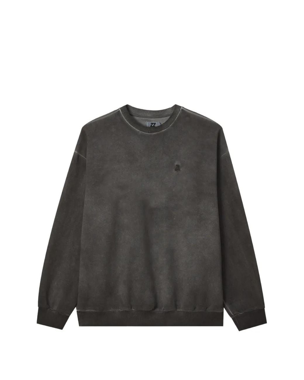 Izzue Gray Logo-Embossed Sweatshirt for men