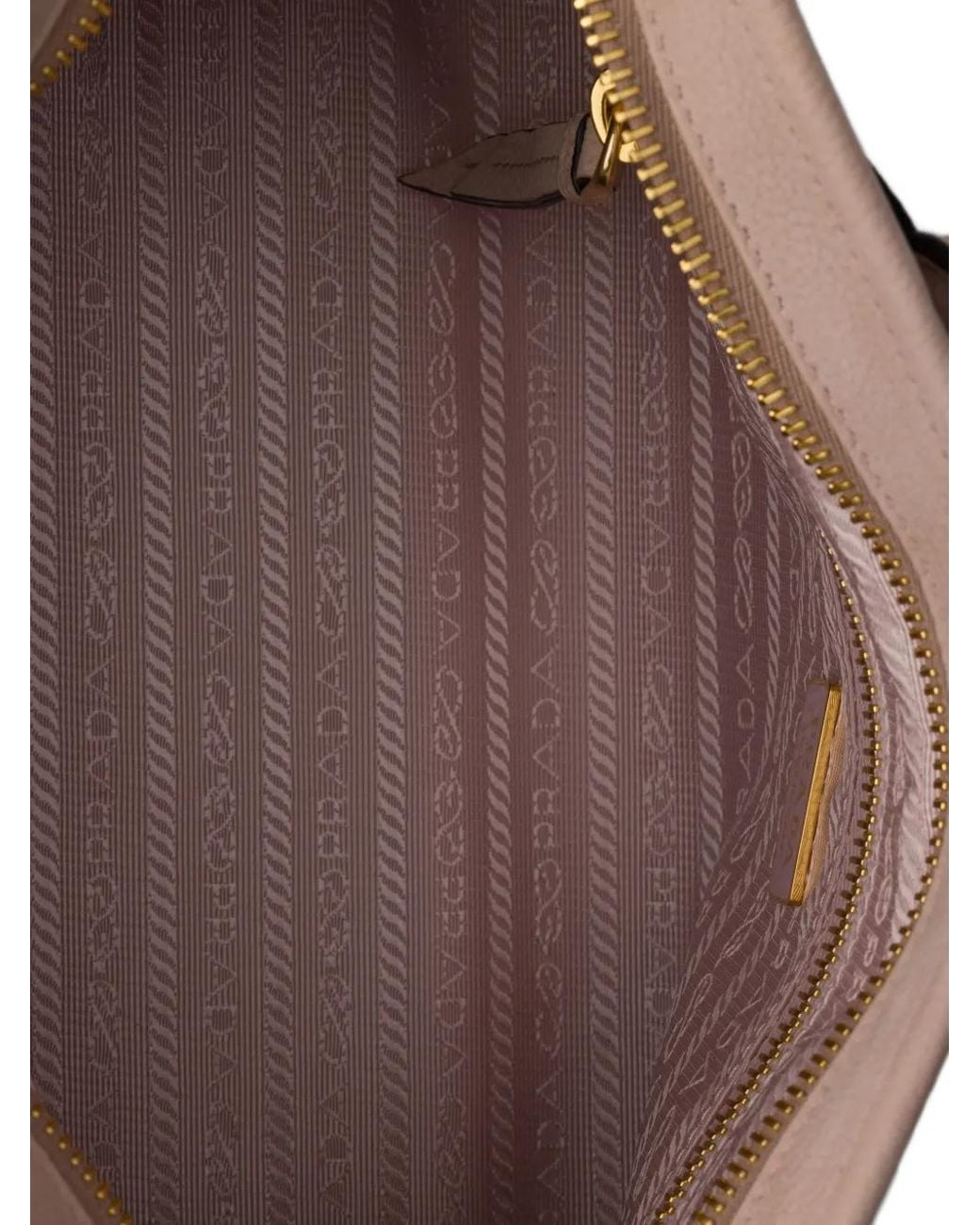 Prada Pink Bonnie Medium Nubuck Leather Handbag