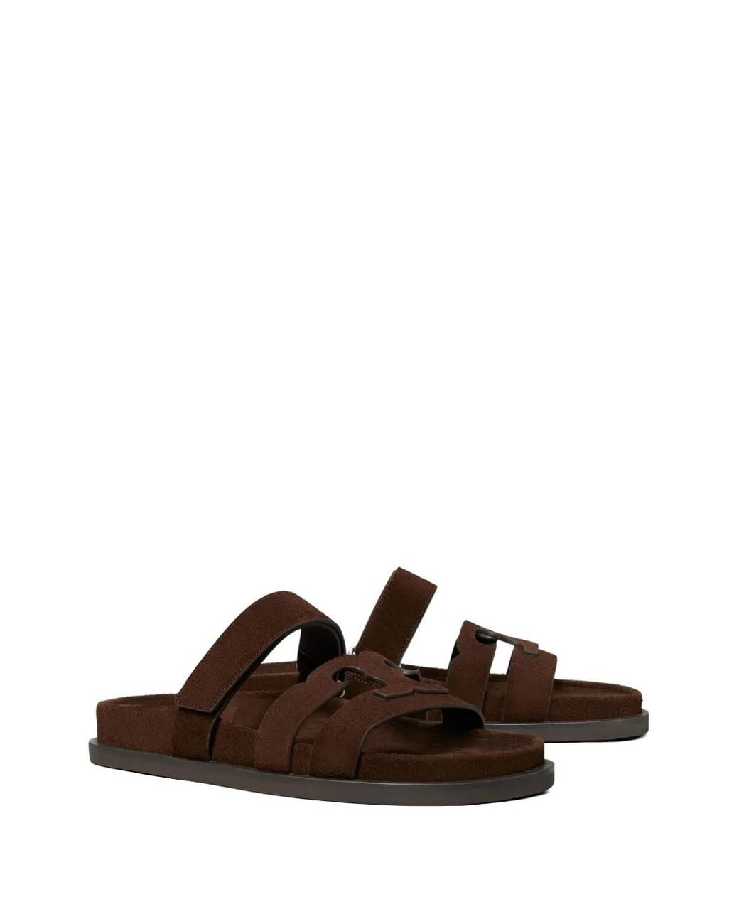 Tory Burch Brown Ines Sport Slide