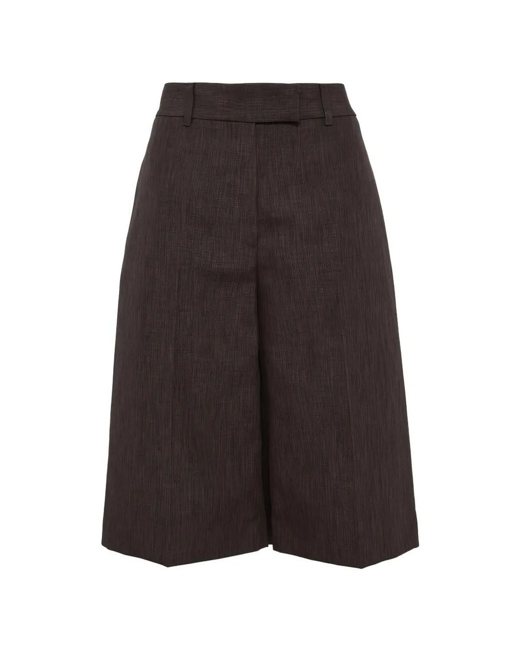 Pantalones Cortos De Vestir MSGM de color Gray