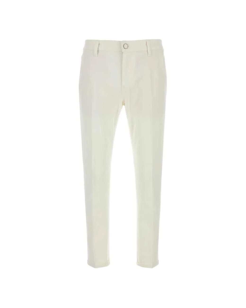 PT Torino White Stretchy Jeans for men