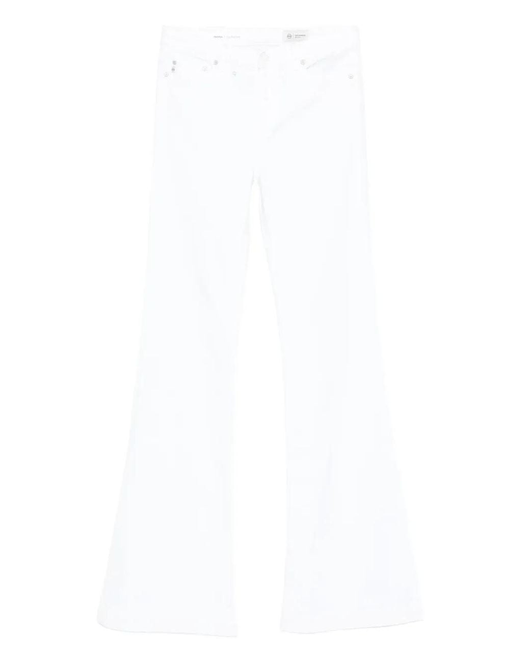 AG Jeans White Bootcut Jeans