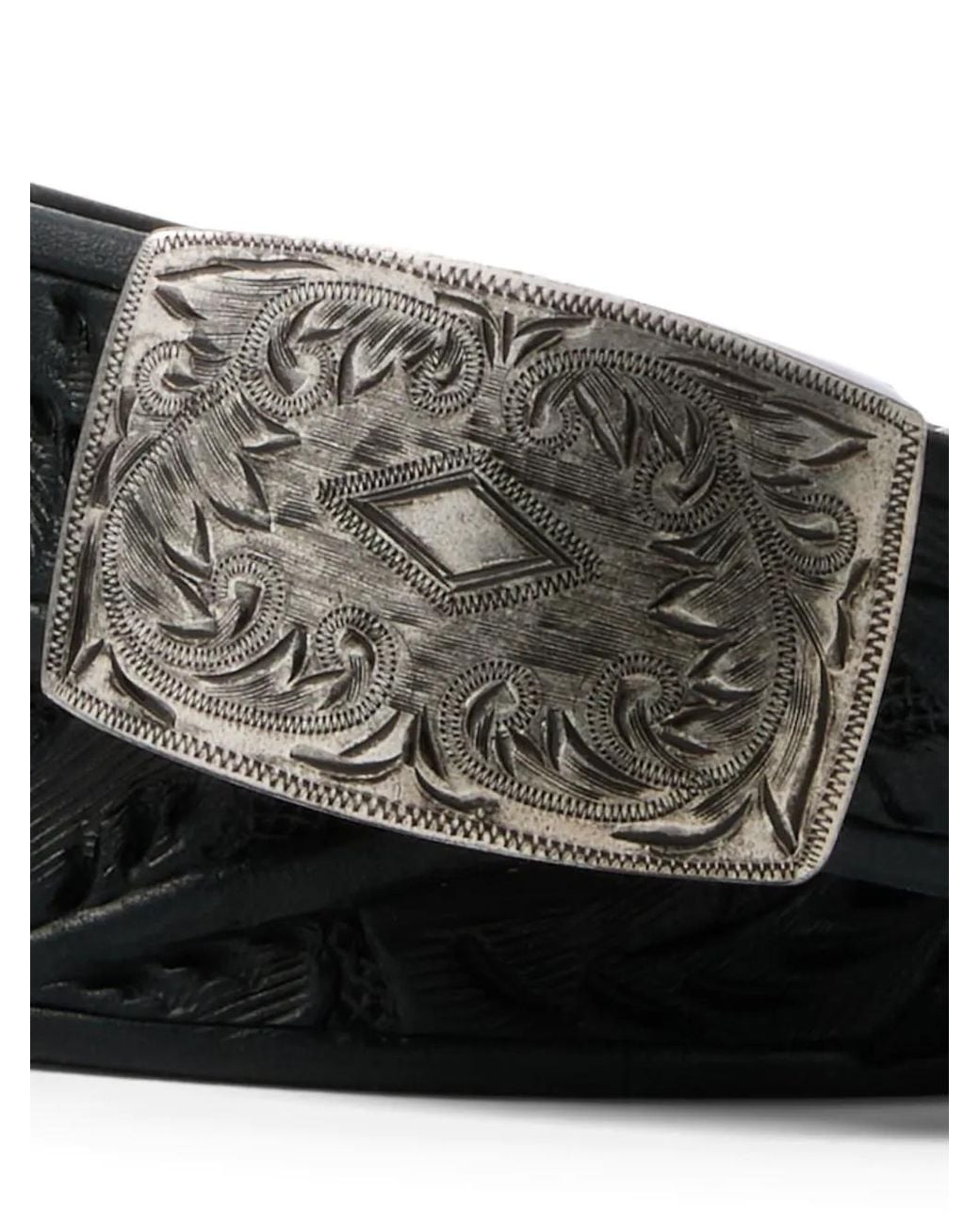 RRL Handgearbeiteter Gürtel in Black für Herren