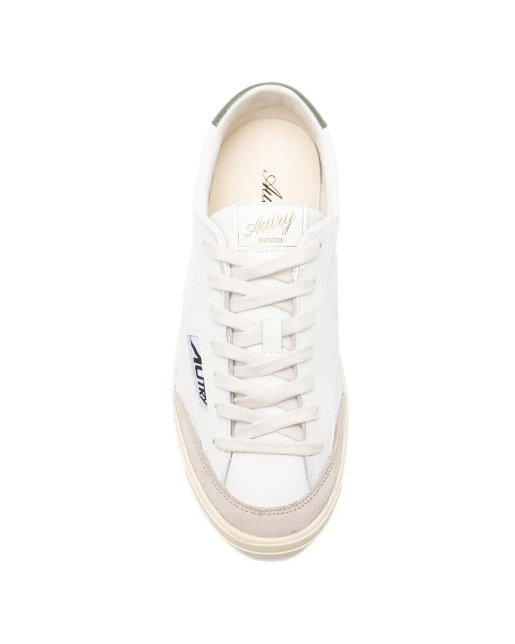 Autry White Windscape Low Sneakers