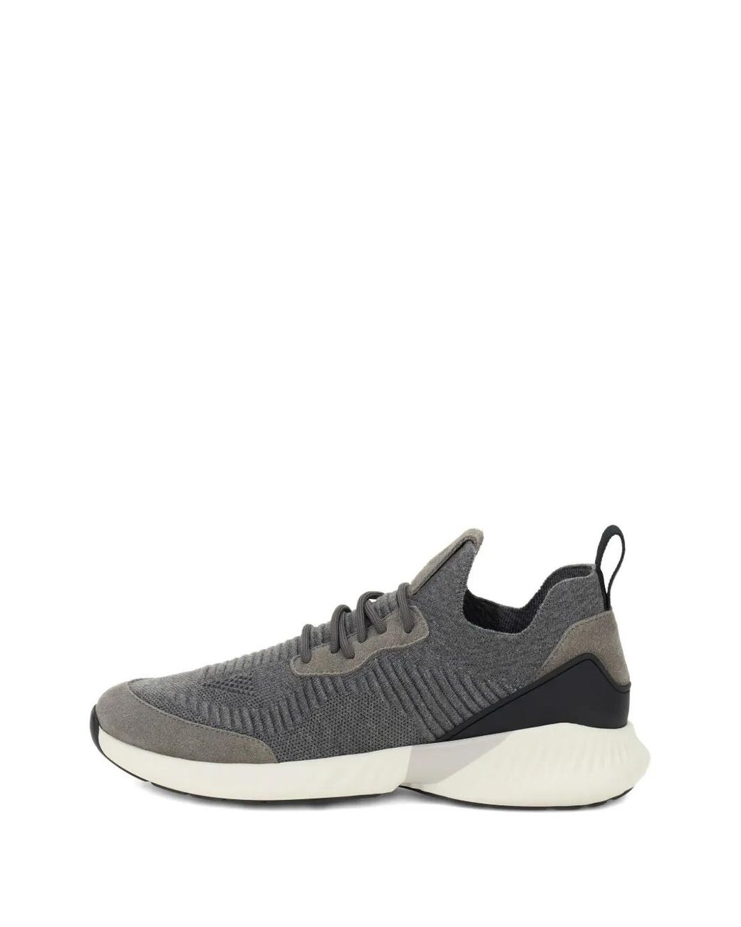 Boggi Gray Willow Lace-Up Sneakers for men