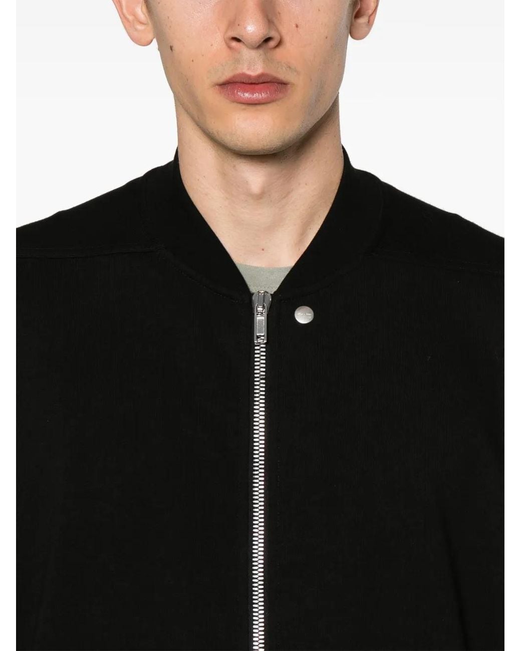 Rick Owens Black Jumbo Flight Sweatshirt for men