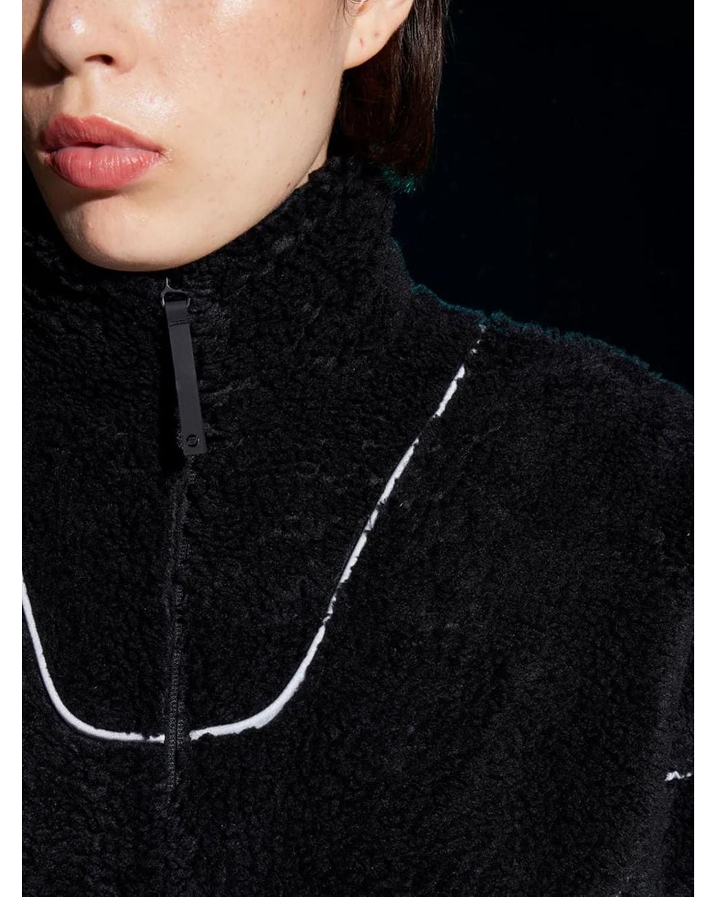 Aztech Mountain Black Bryce Shearling Jacket