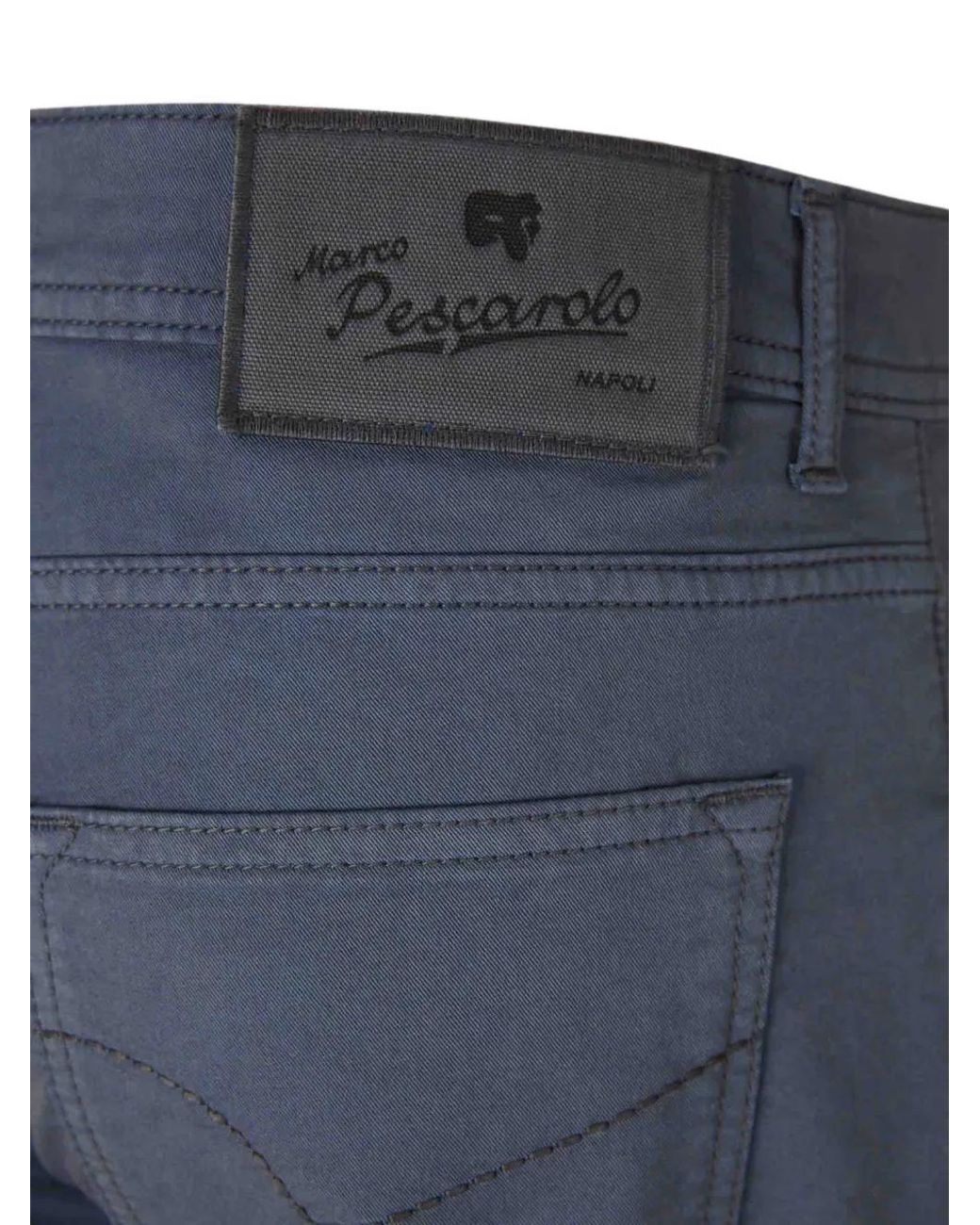 Jean À Patch Logo Marco Pescarolo pour homme en coloris Blue