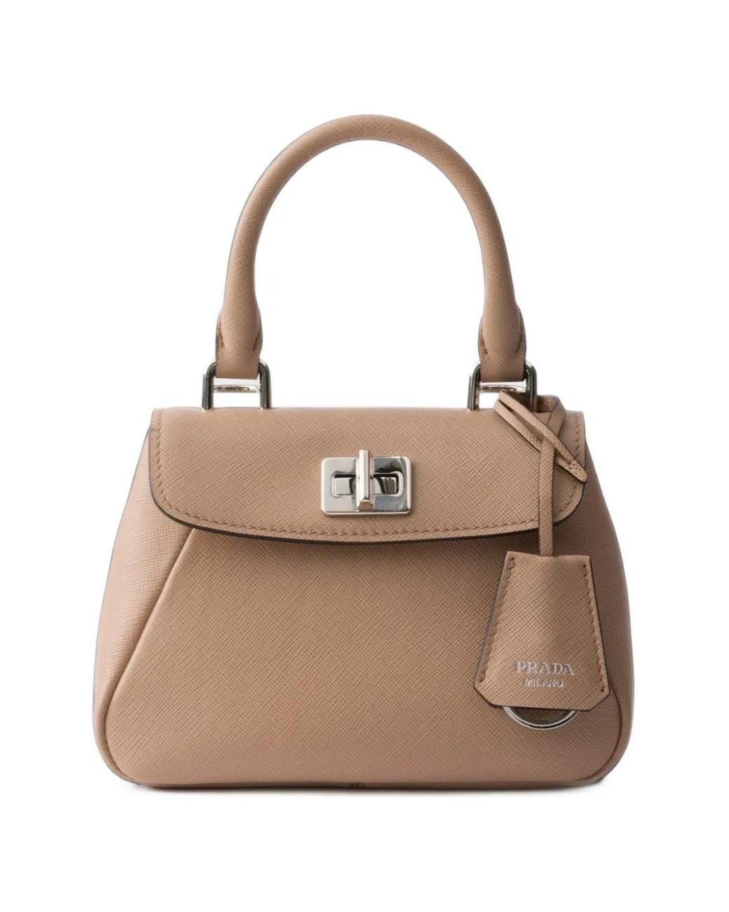 Prada Natural Avoir Mini Handbag