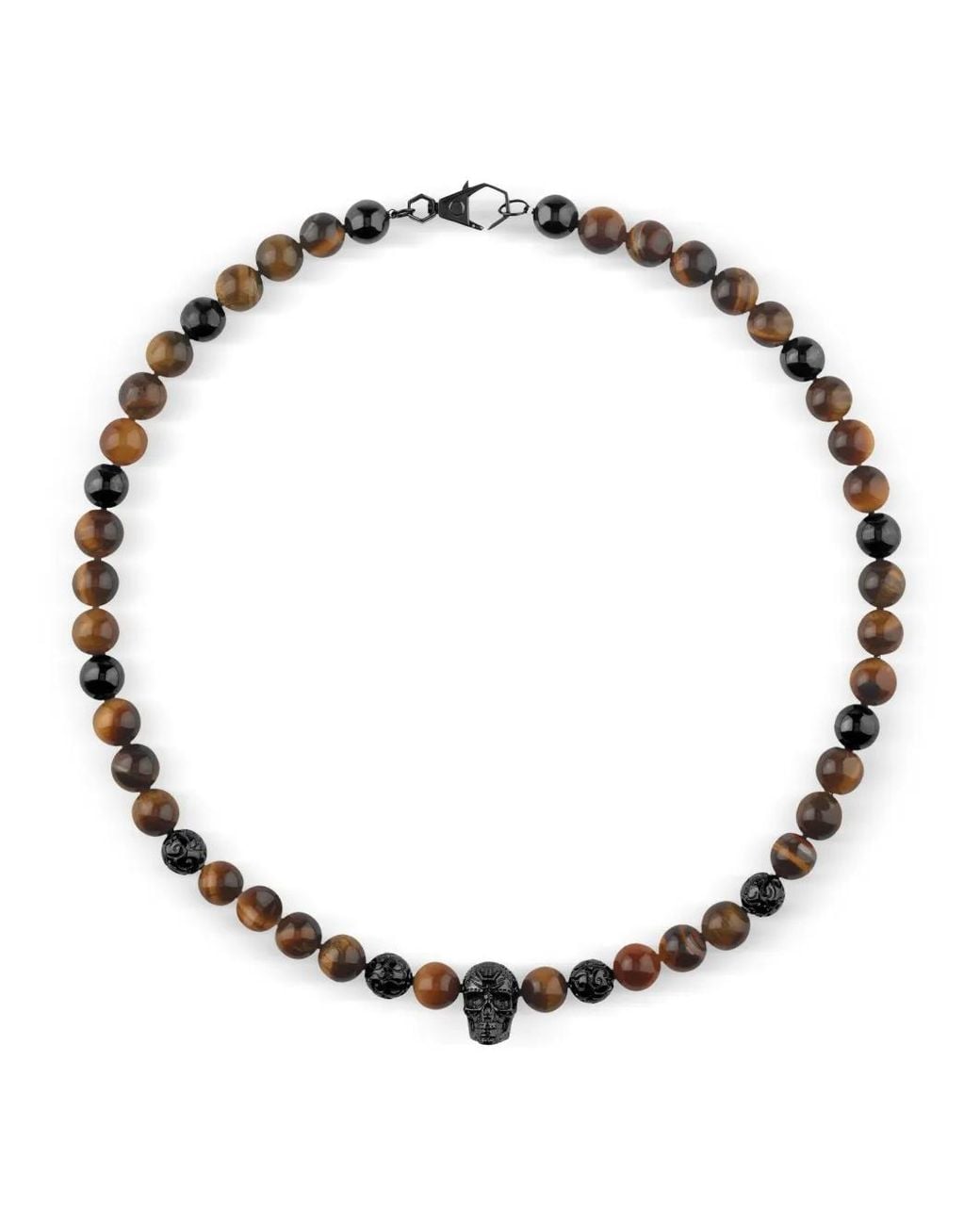 Philipp Plein Metallic Elite Necklace for men
