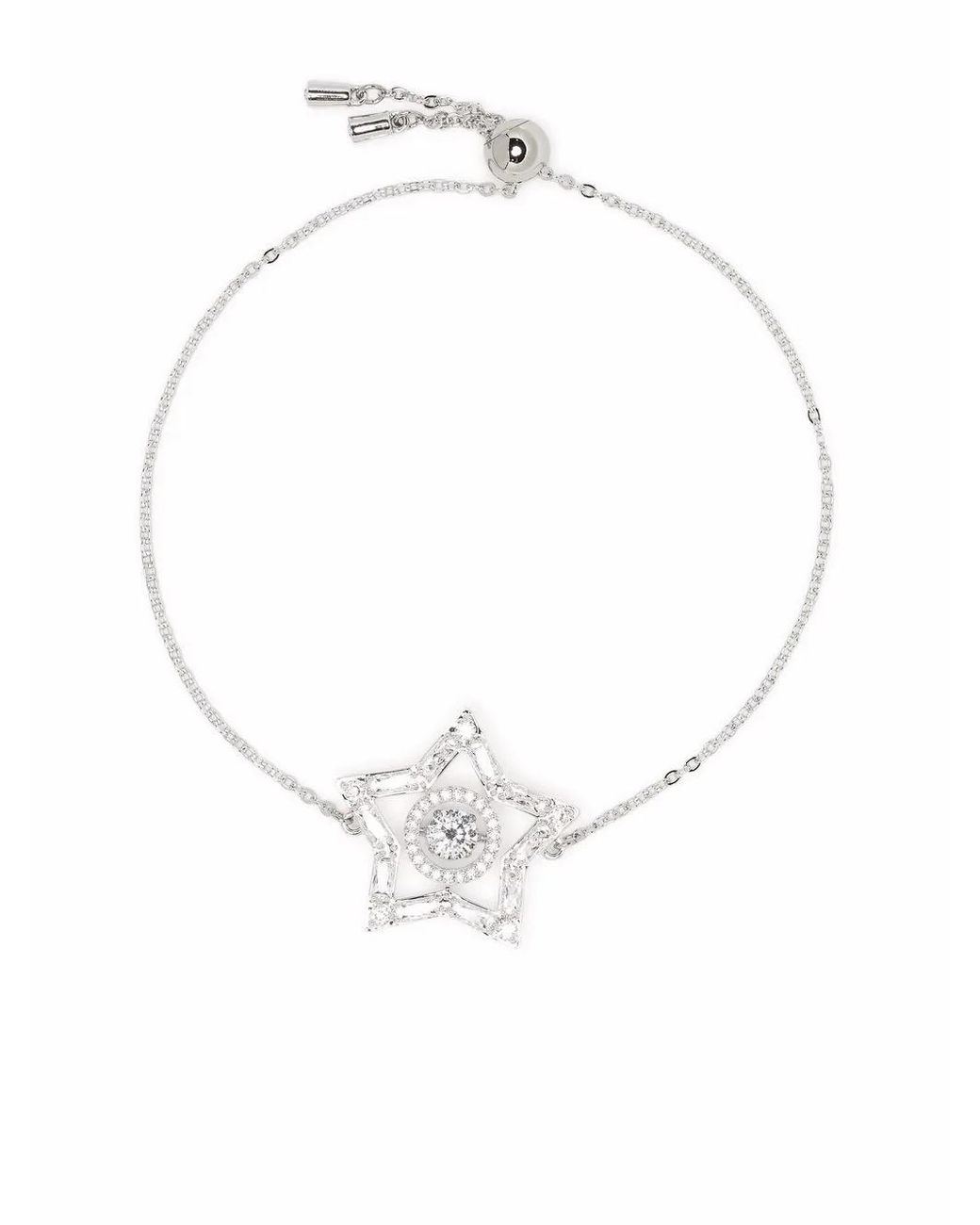 Swarovski White Stella Star-Motif Bracelet