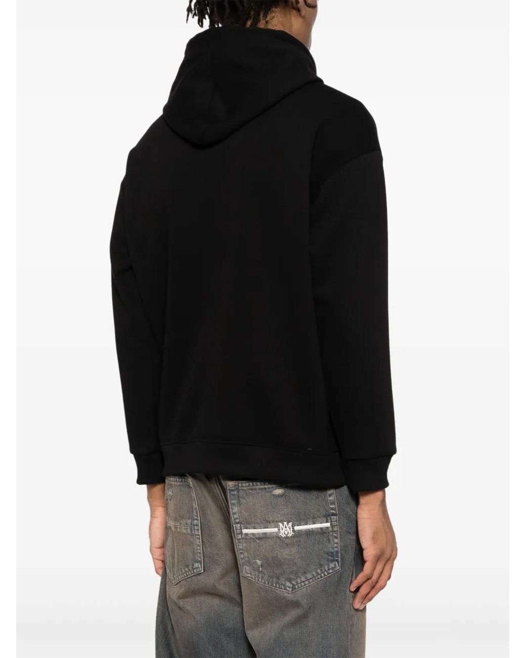JUNTAE KIM Black Punkcouture Hoodie for men