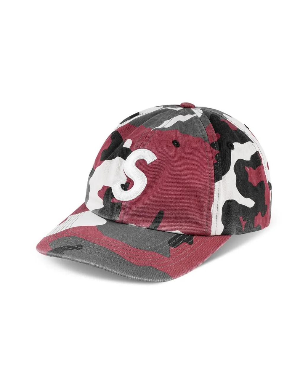 Supreme Pink Pigment-Print 6-Panel Cap