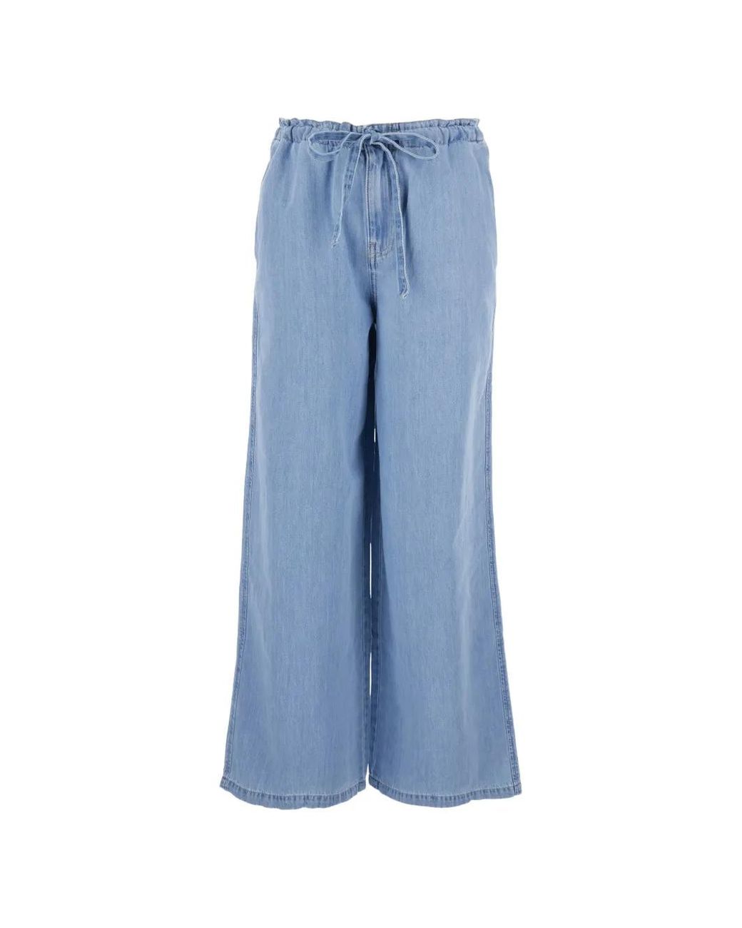 AG Jeans Blue Drawstring Jeans