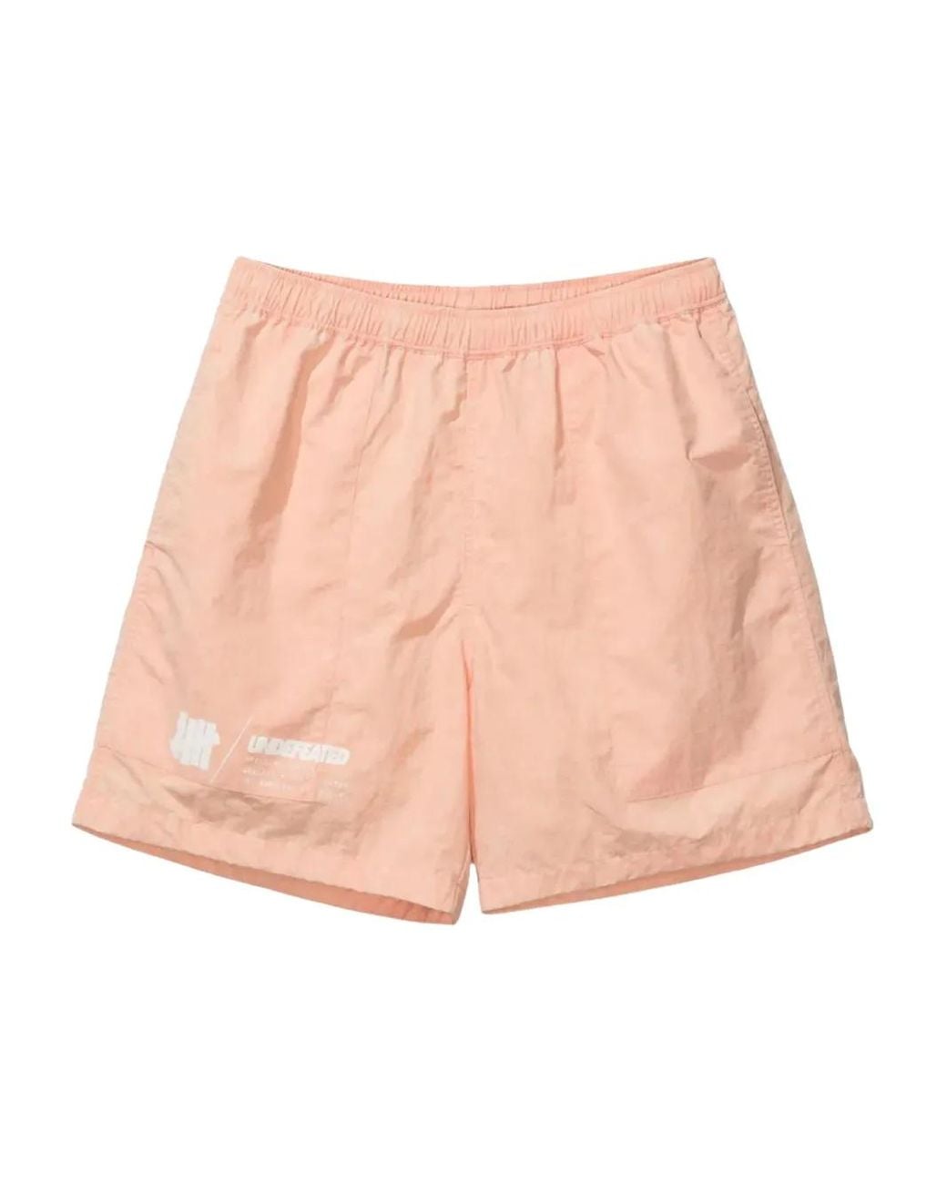 Undefeated Natural Short Tie-Dye À Logo Imprimé for men