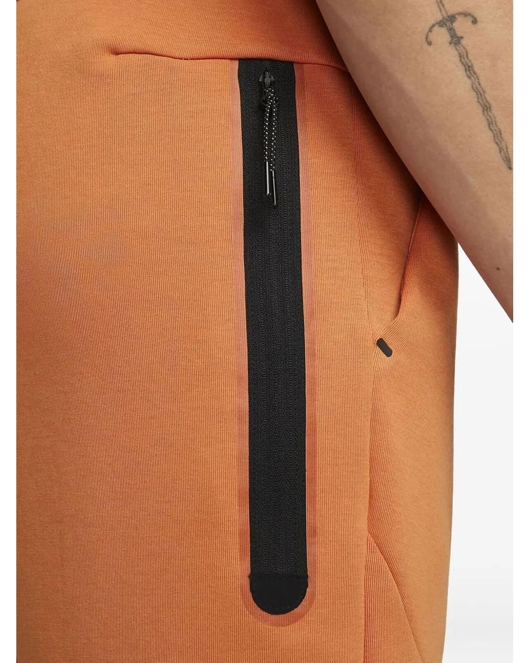 Nike Tech Fleece Joggingbroek in het Orange voor heren