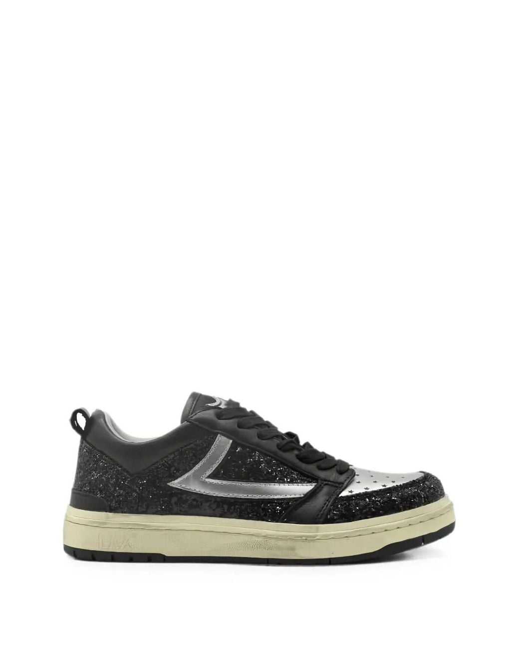 HTC Black Starlight Full Glitter Low Sneakers