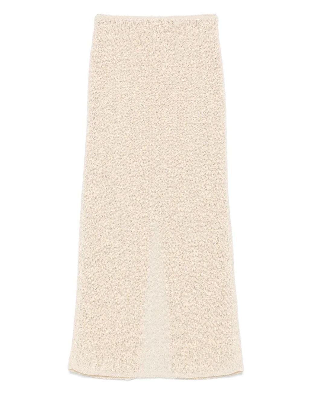 Ba&sh Natural Prettie Maxi Skirt